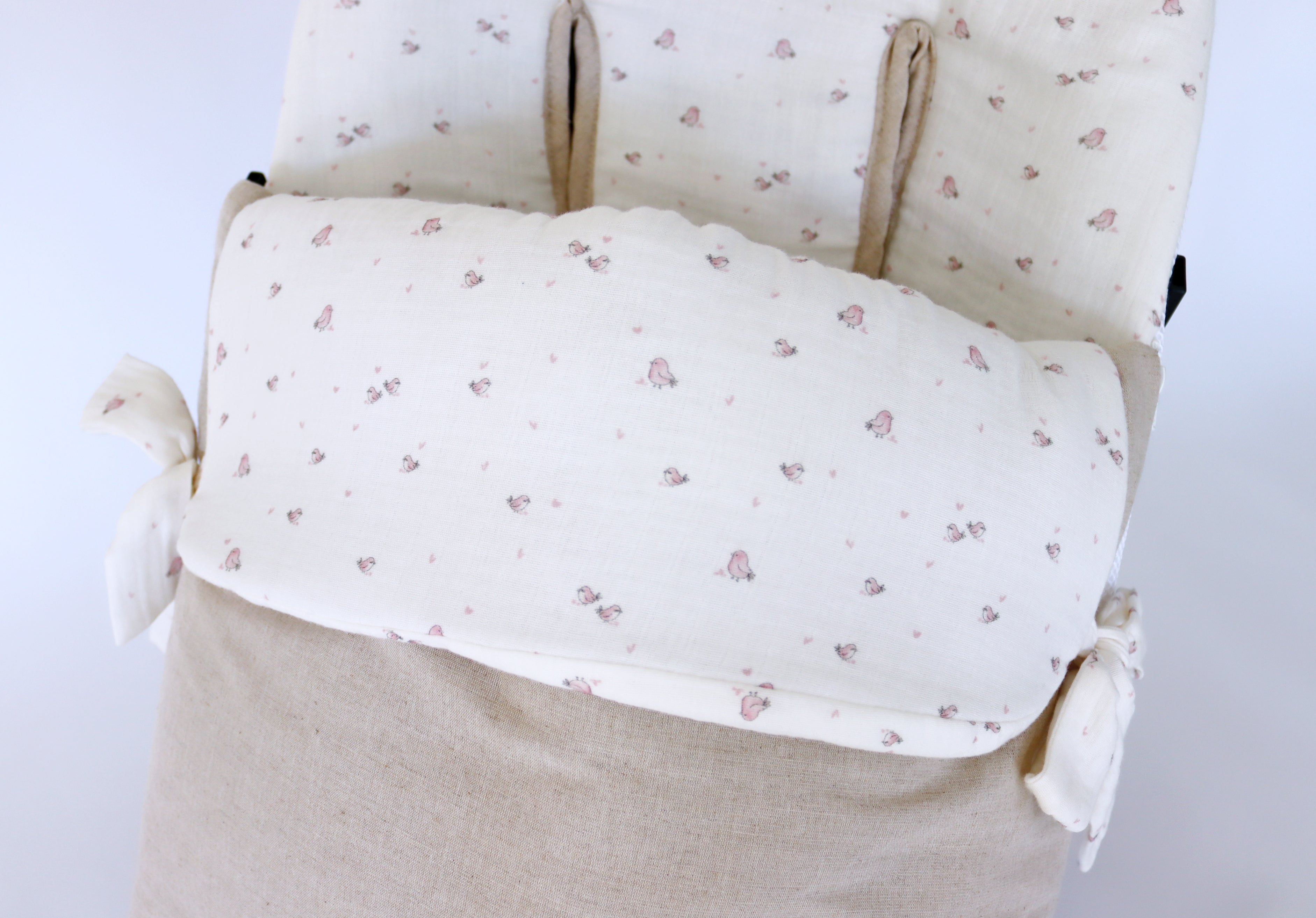 Saco universal BIRDS rosa