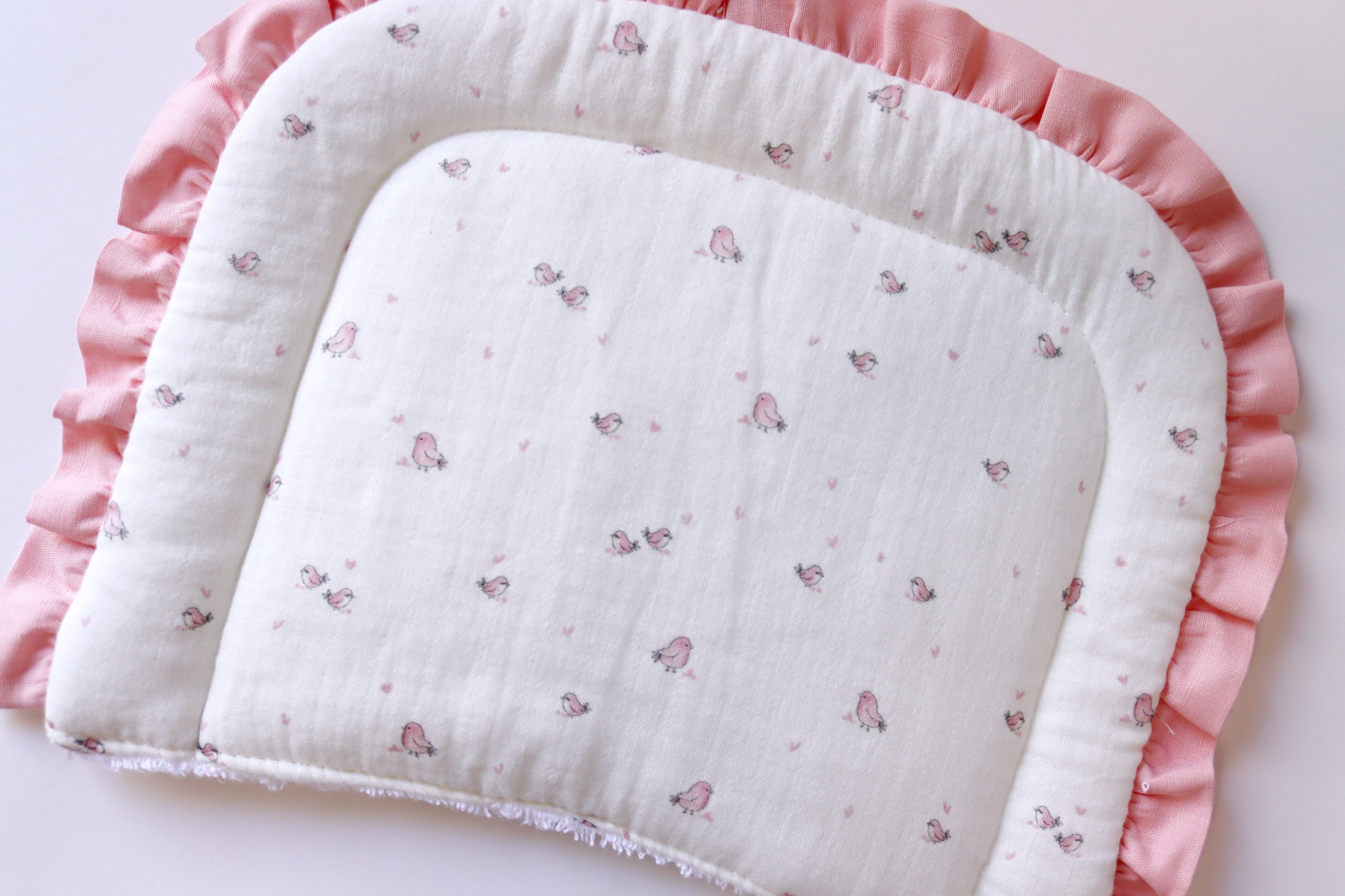 Salvababitas BIRDS lino rosa