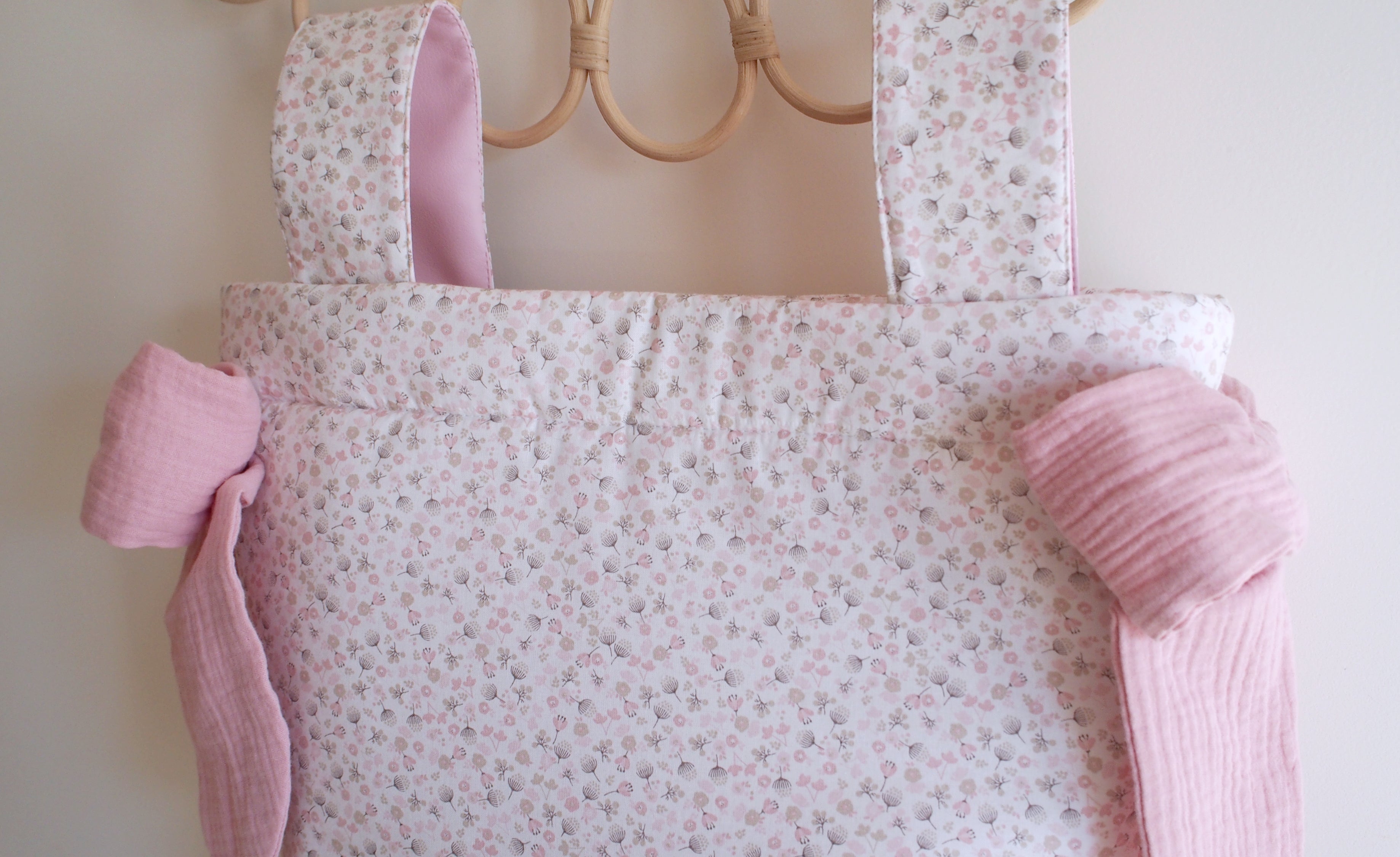 Bolsa panera flores ROSE