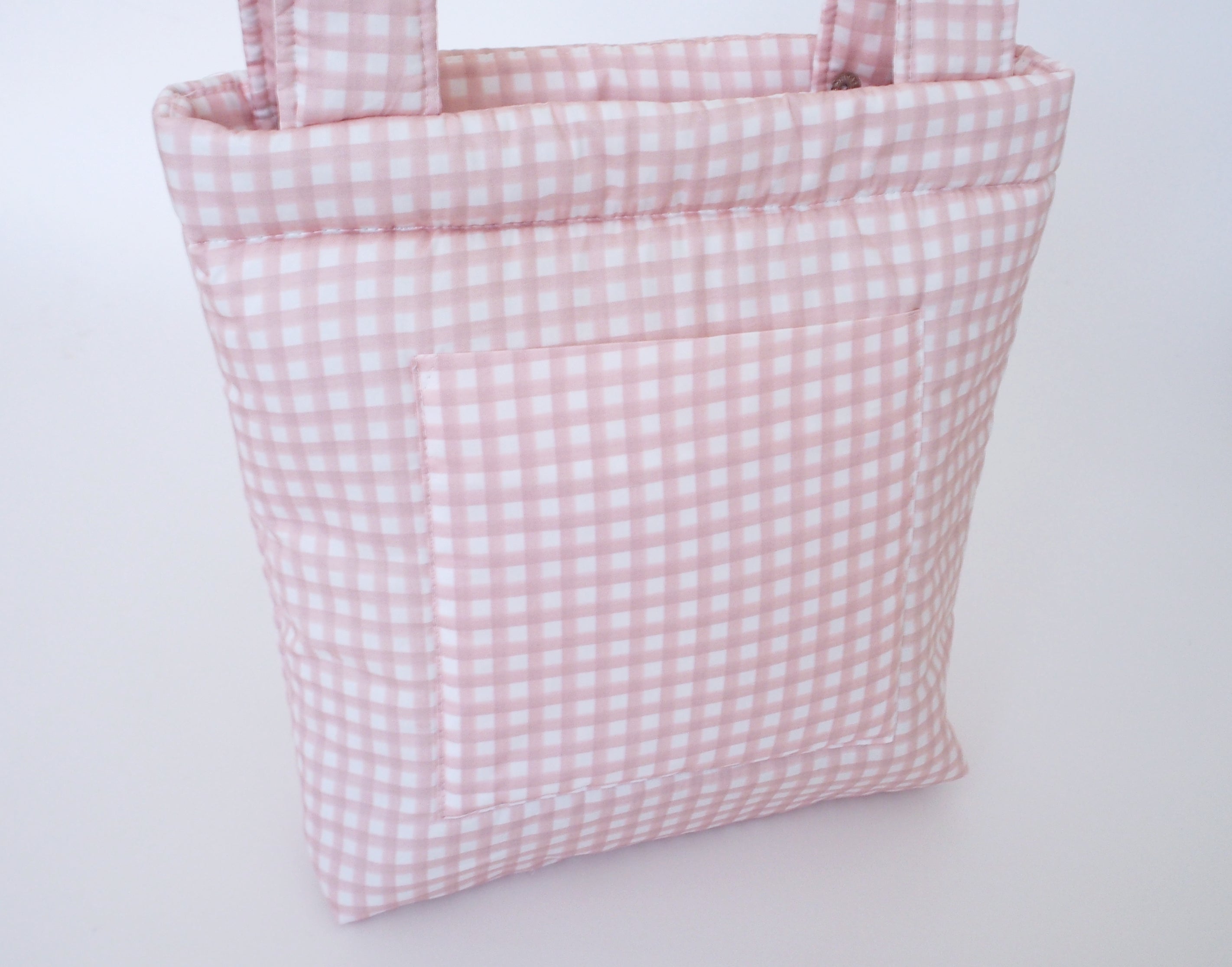 Bolsa panera VICHY ROSA PETAL