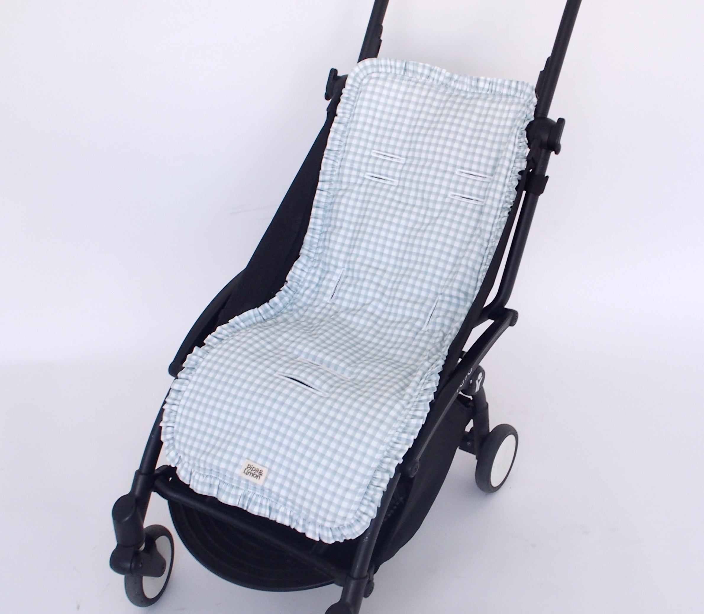 Colchoneta silla ligera VICHY WASABI volante