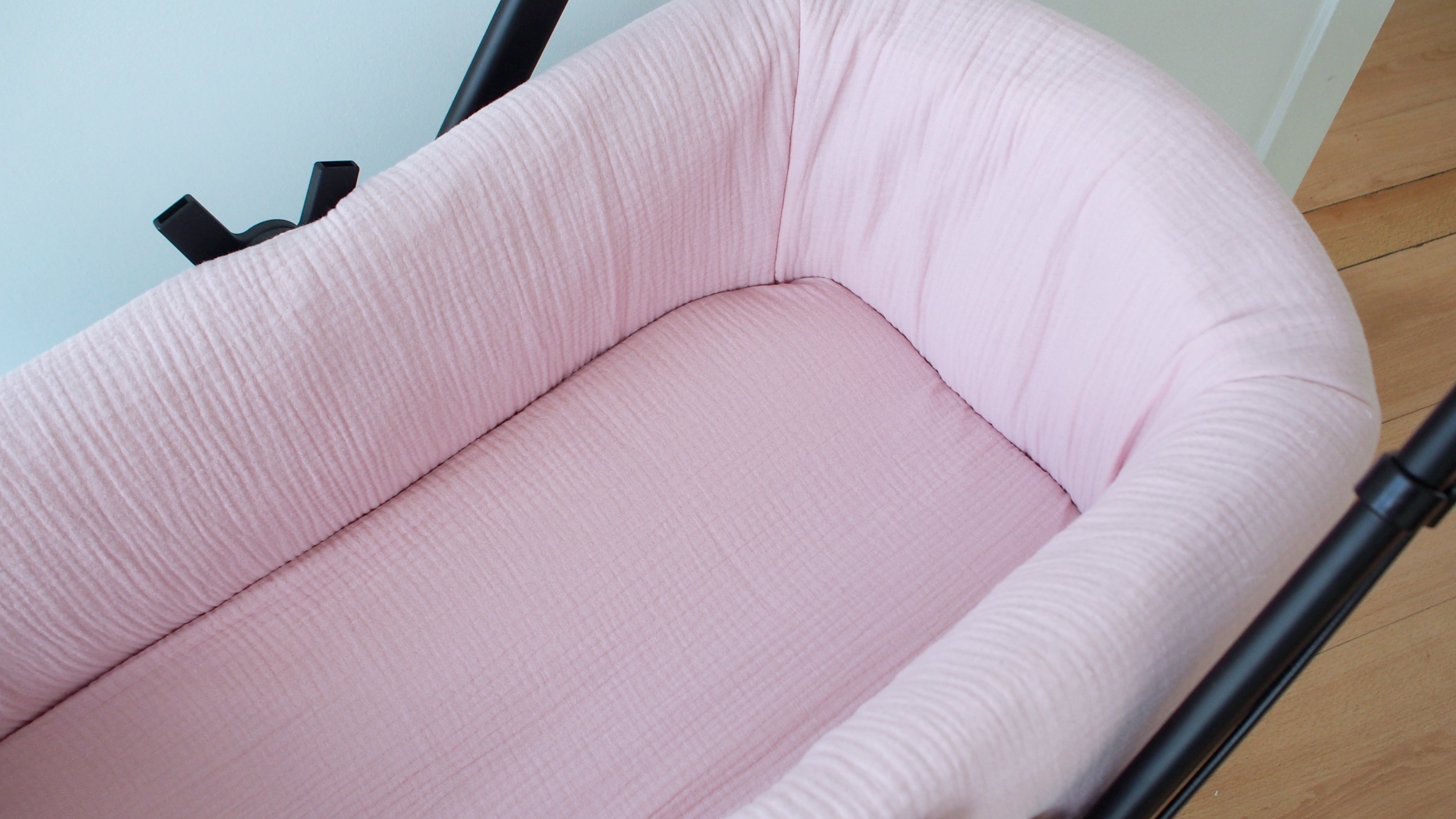 Funda cubrecapazo bambula rosa