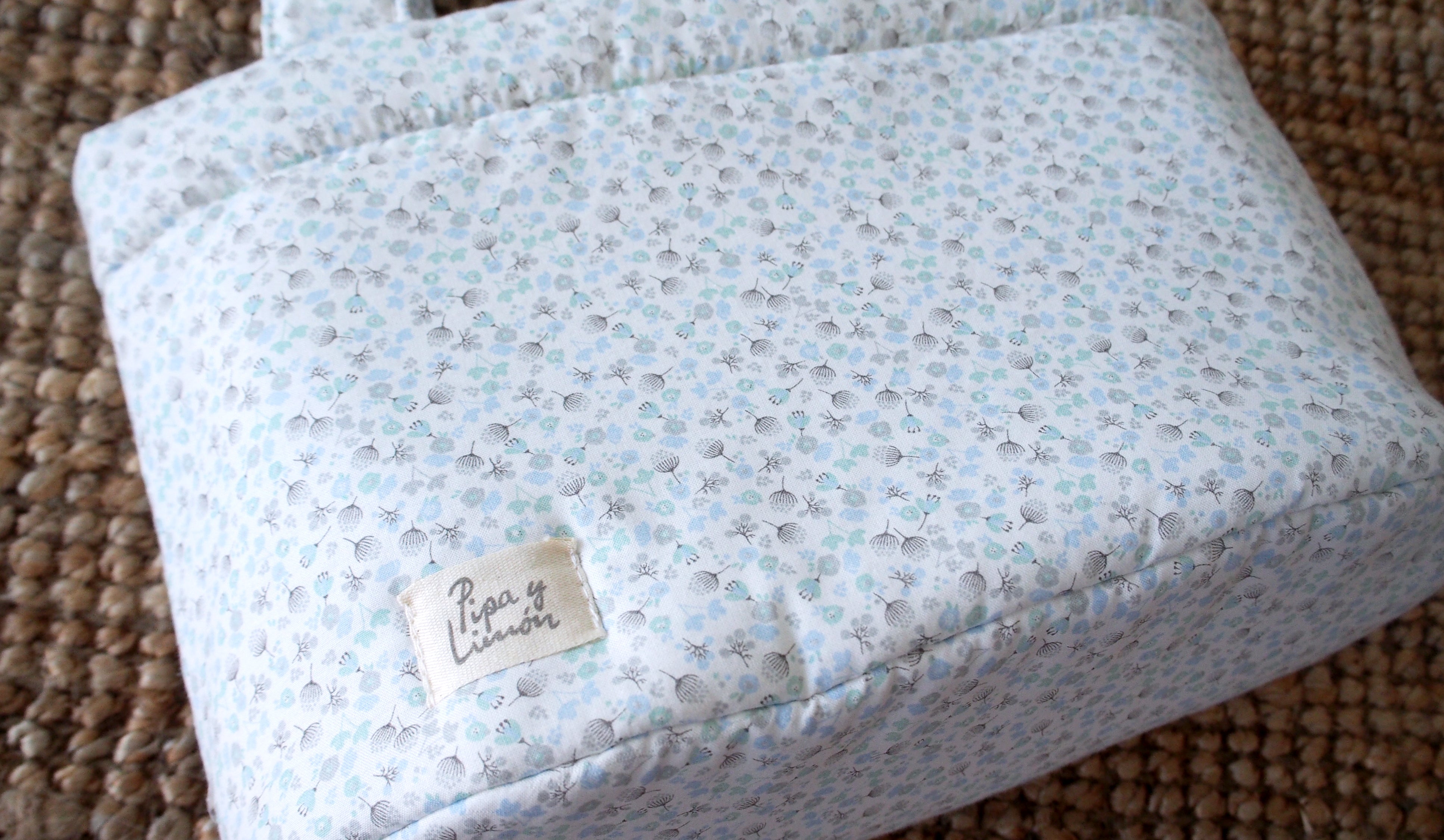 Mini bag BLUE flores