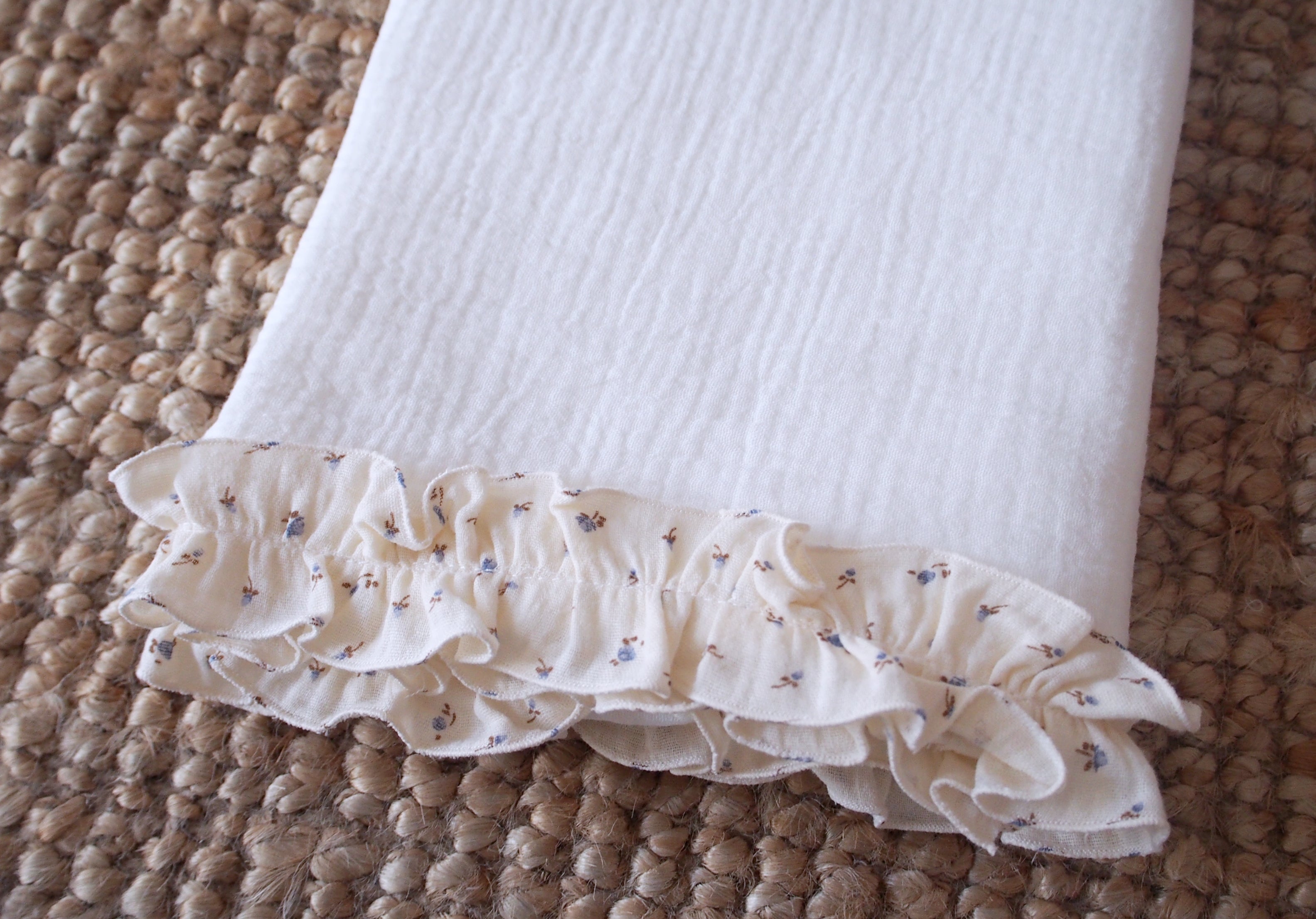 Sábana capazo LEO blanco