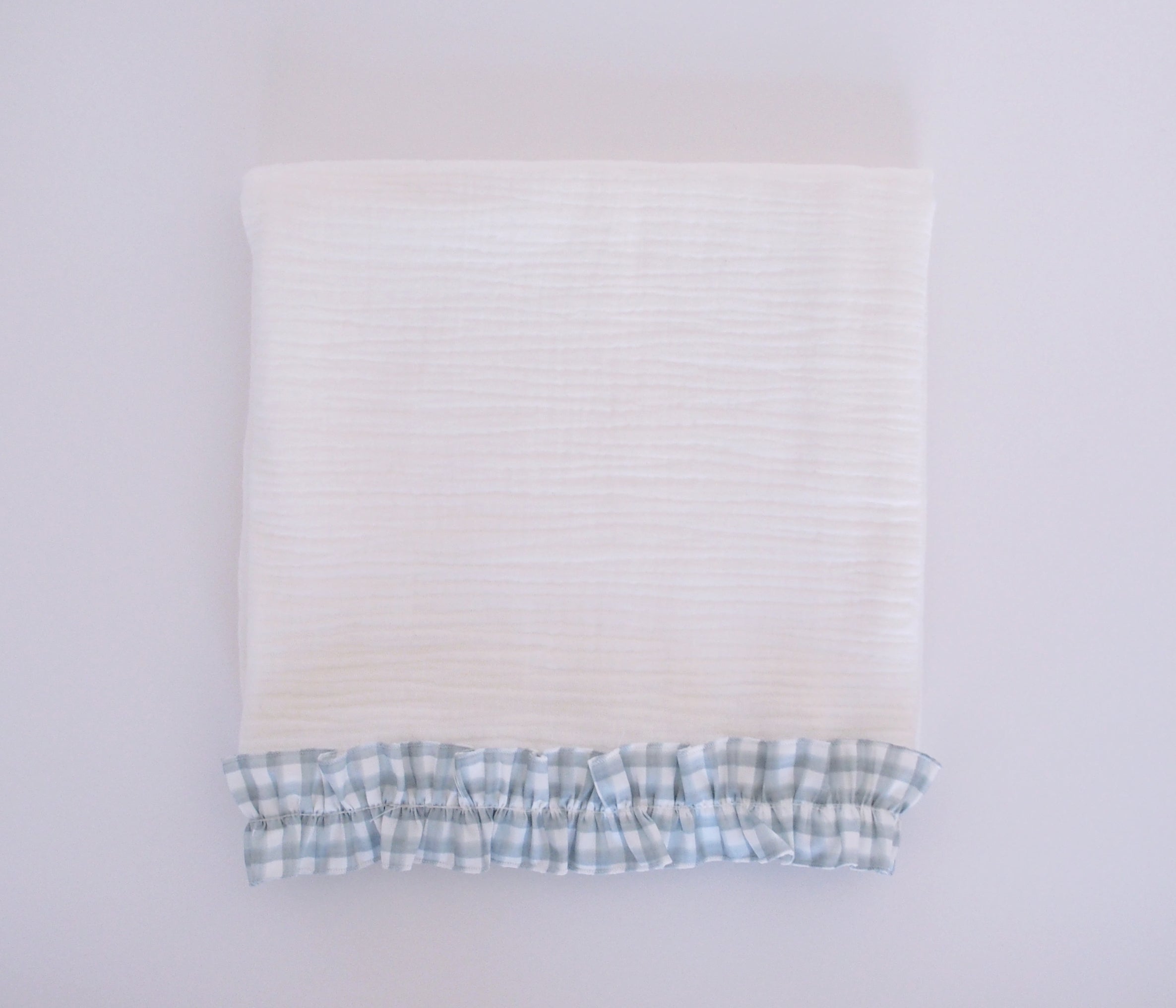 Sábana capazo volante VICHY WASABI