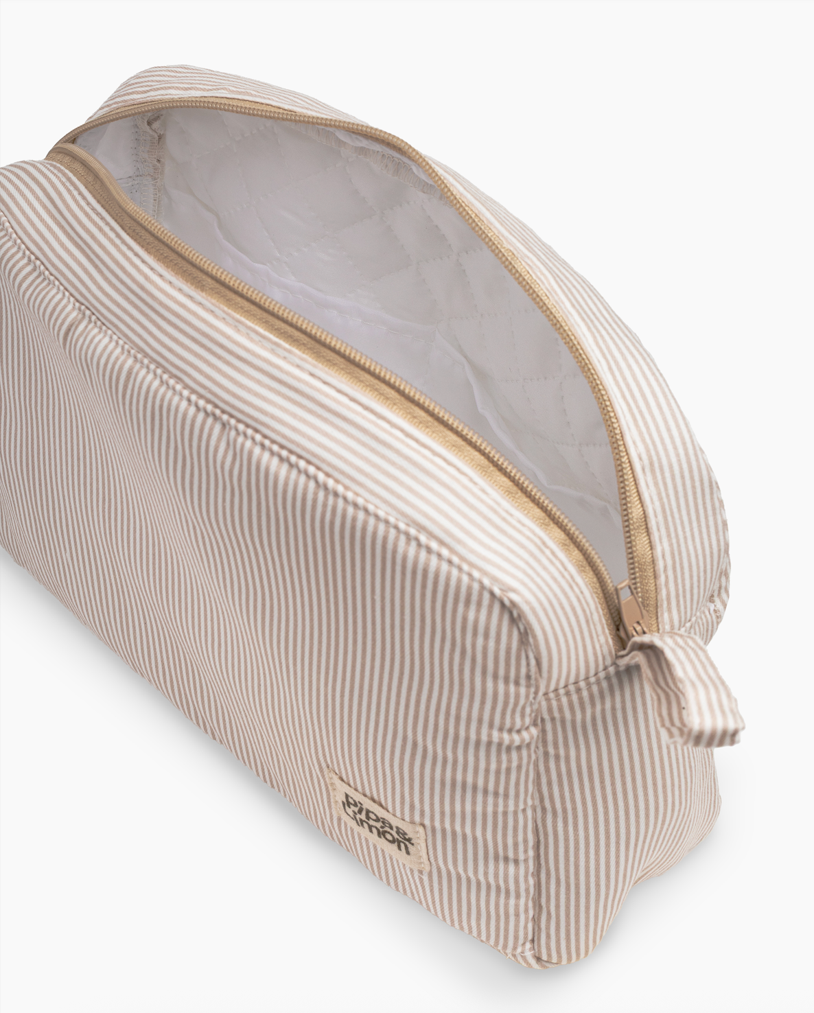 Neceser TAUPE STRIPES
