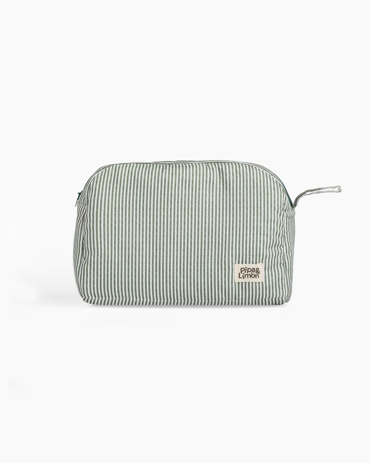 Neceser DARK GREEN STRIPES