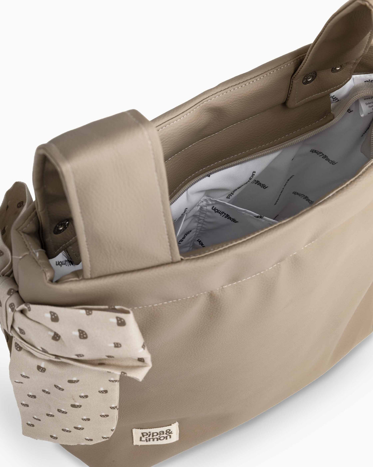 Bolsa Panera MANU polipiel taupe