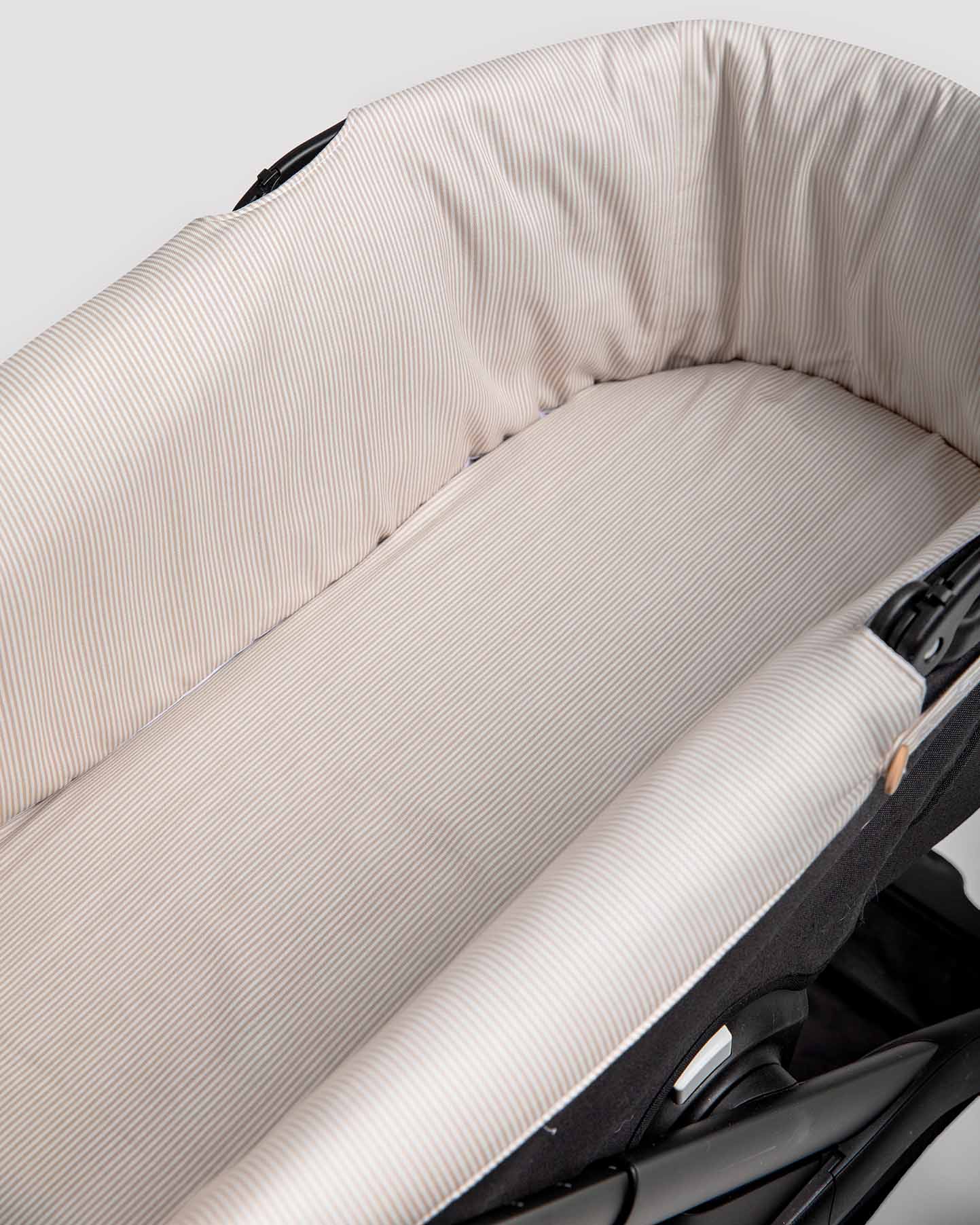 Funda cubrecapazo TAUPE STRIPES