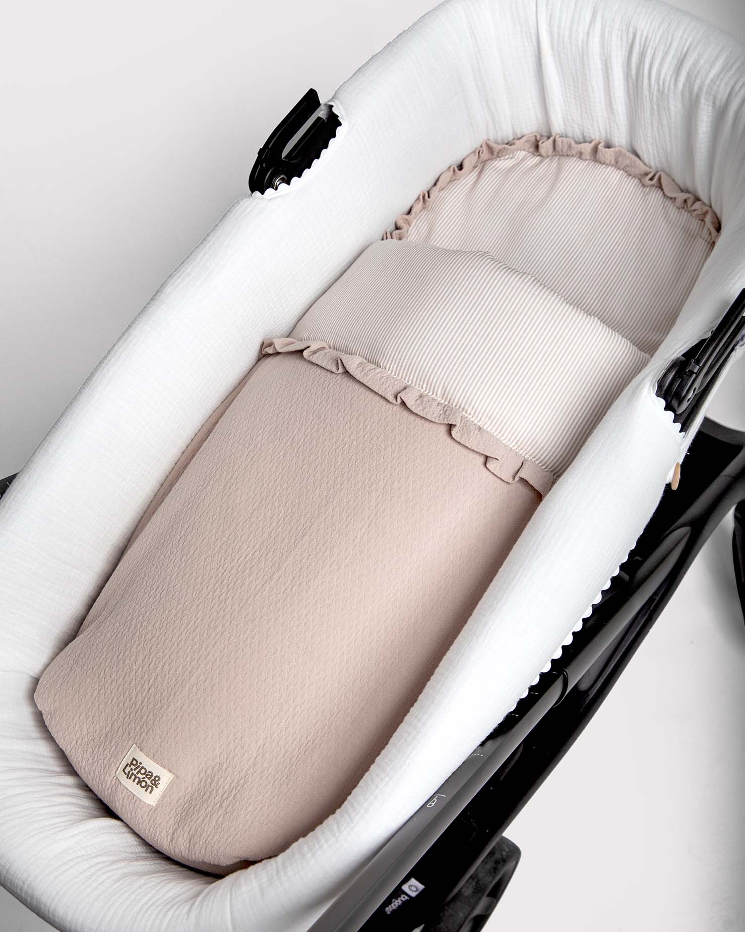 Saco invierno TAUPE STRIPES