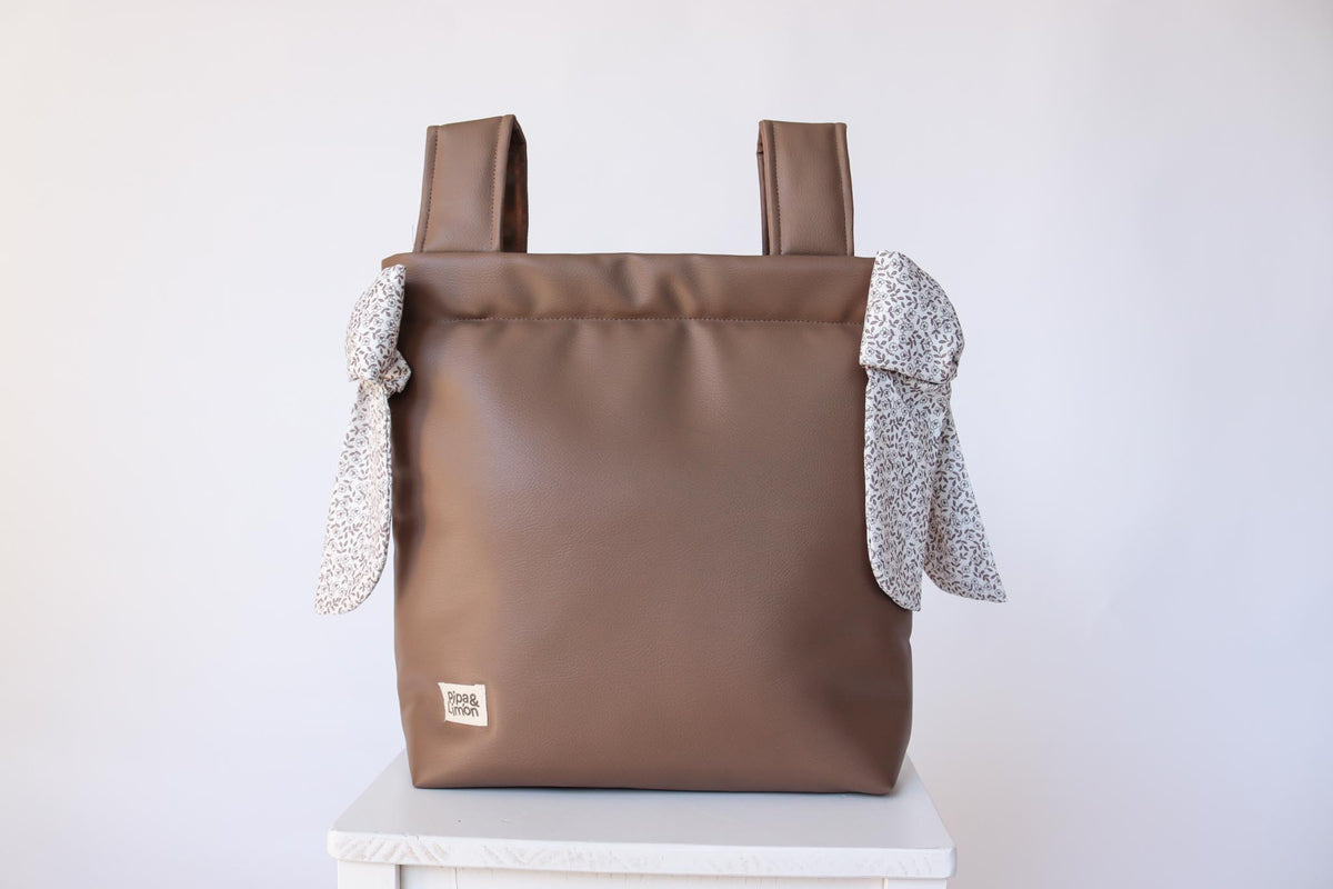 Bolsa Panera POLIPIEL CHOCOLATE Juliet