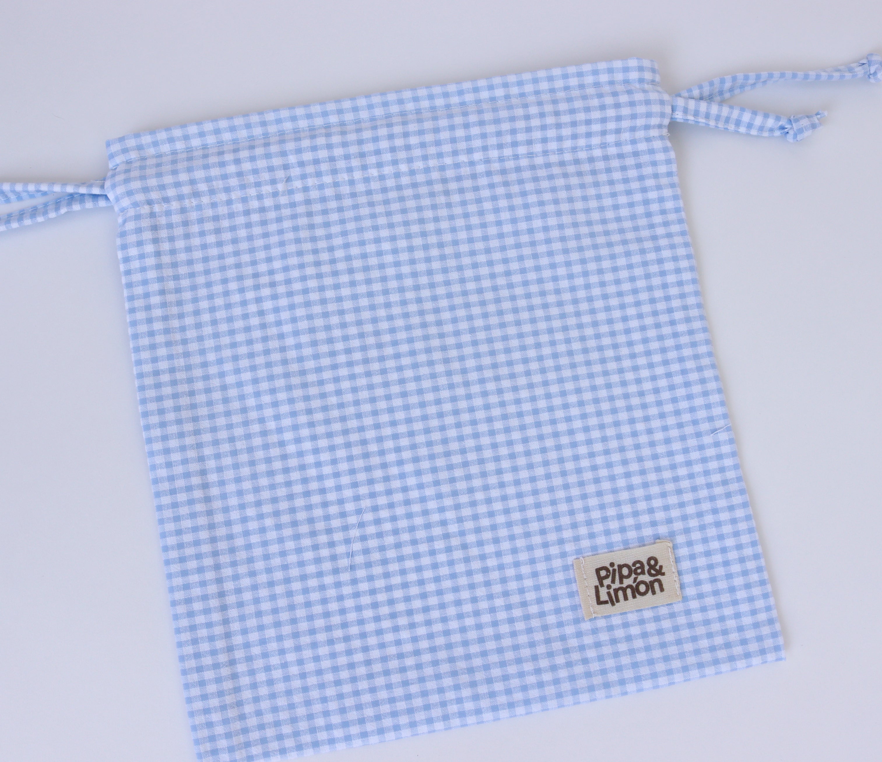 Bolsita muda MINI VICHY AZUL