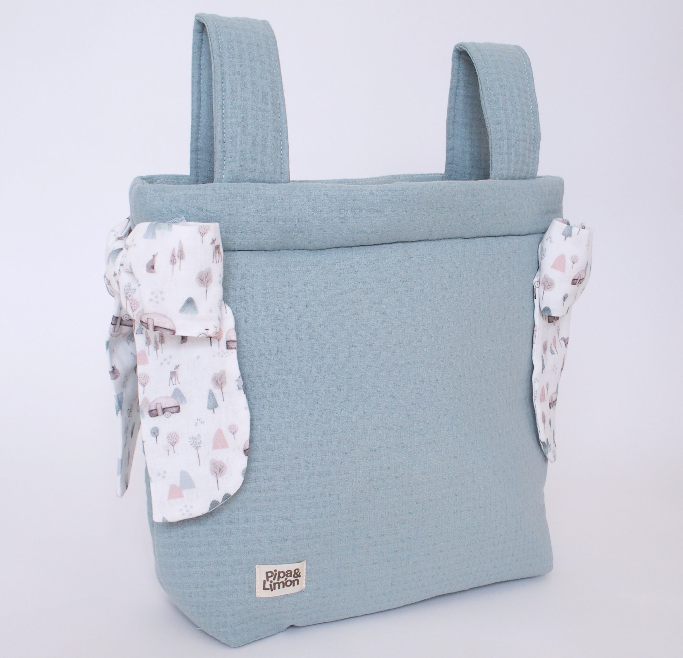 Bolsa panera FOREST verde – Pipa y Limón - Main Image