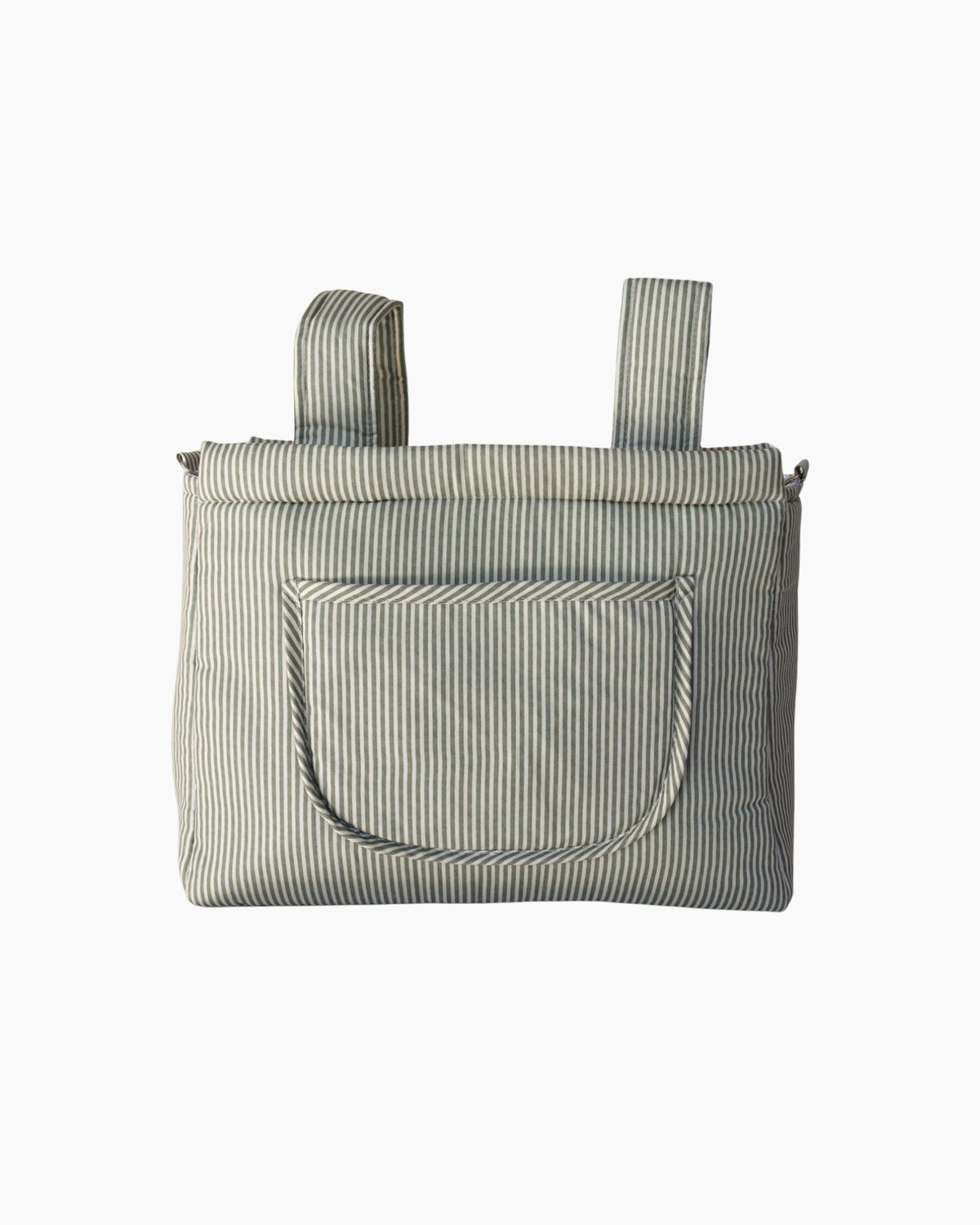 Bolsa panera DARK GREEN STRIPES bolsillo