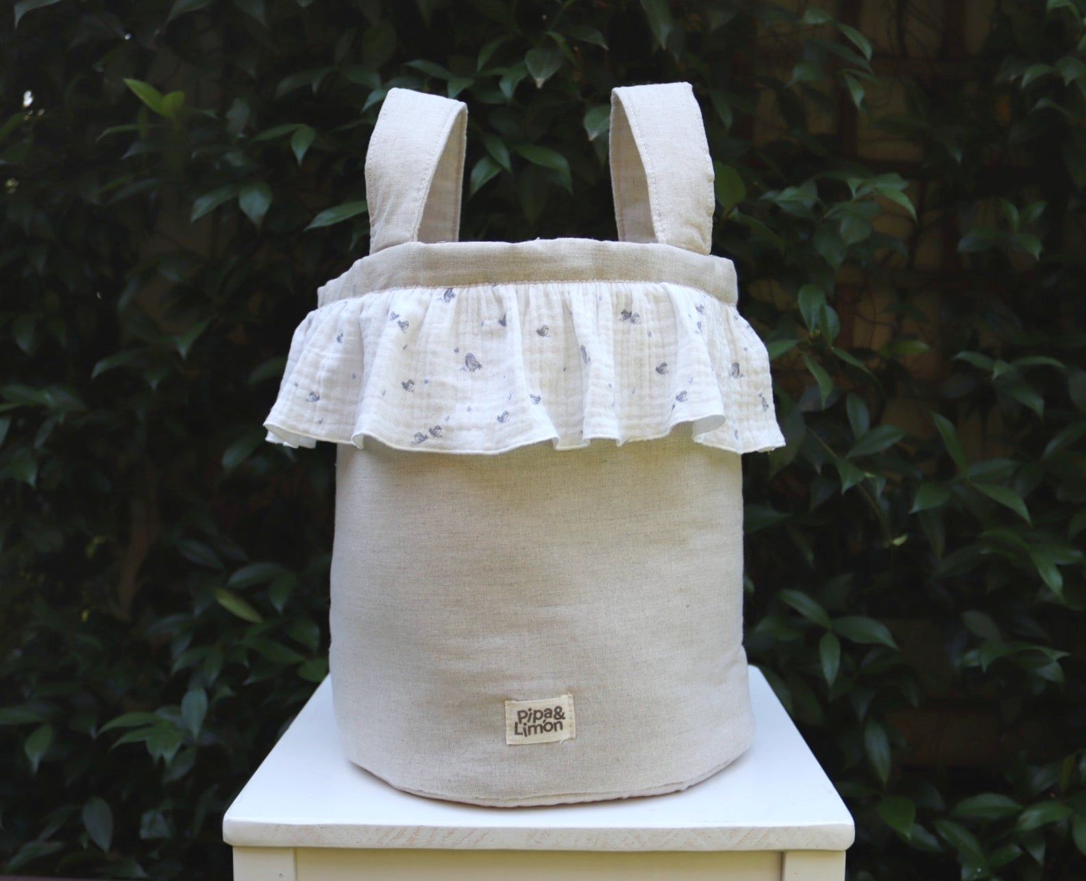 Bucket bag BIRDS AZUL