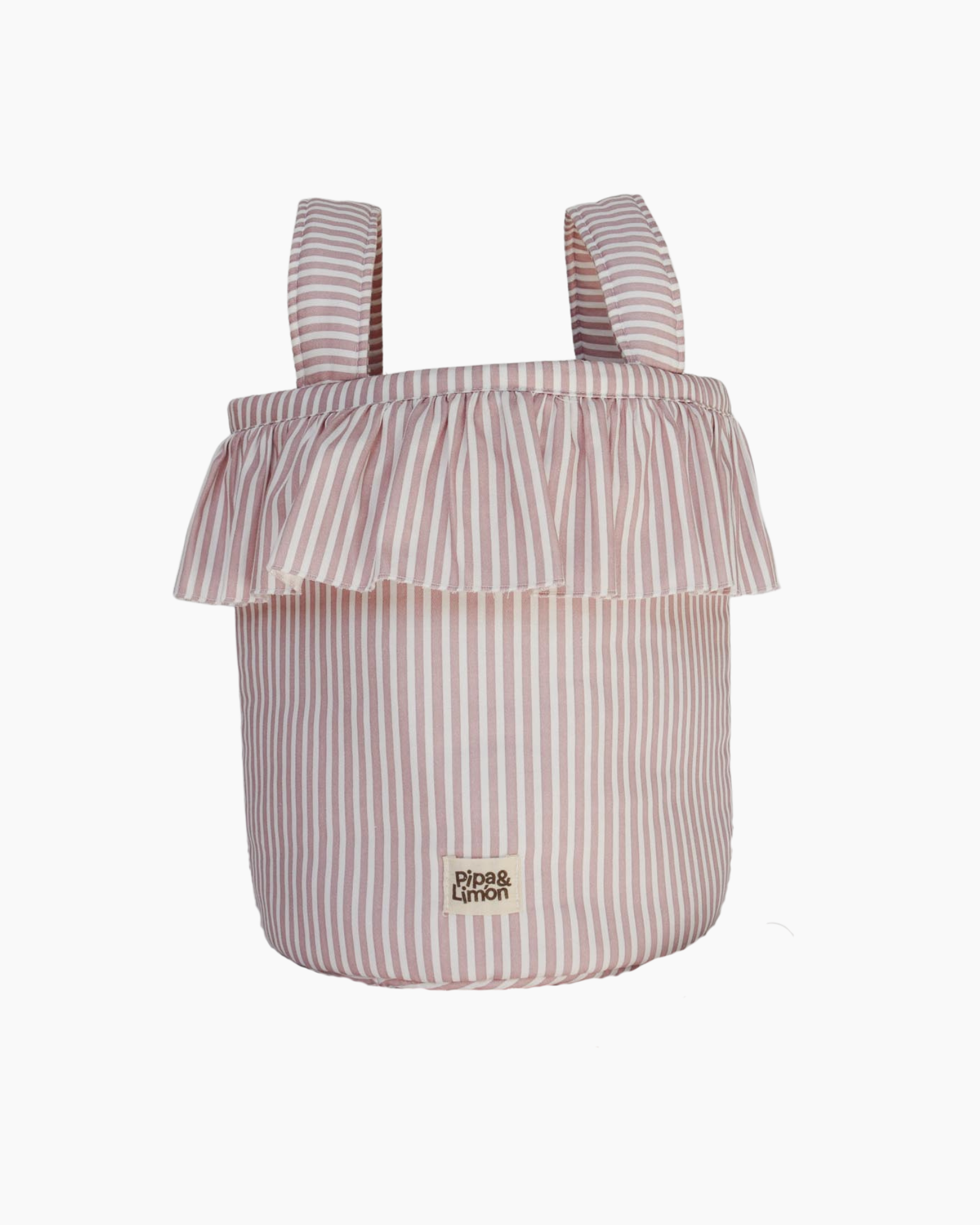 Bucket bag MAUVE STRIPE