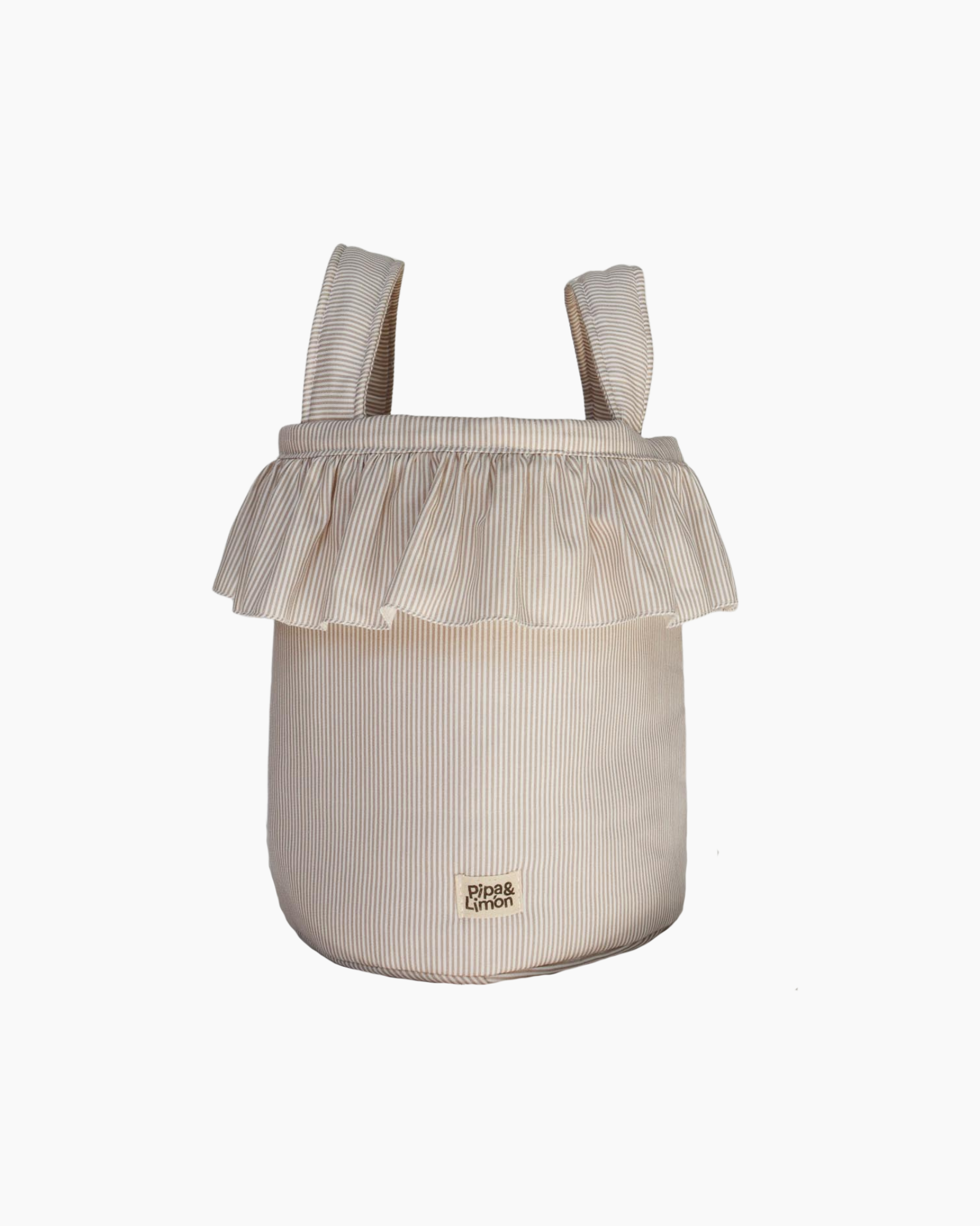 Bucket bag TAUPE STRIPES