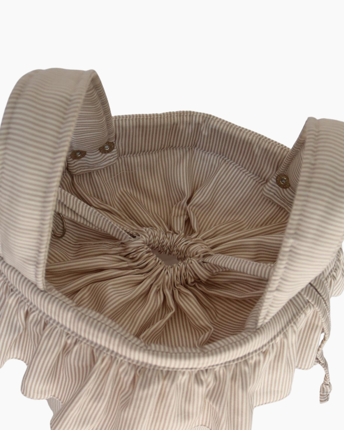 Bucket bag TAUPE STRIPES