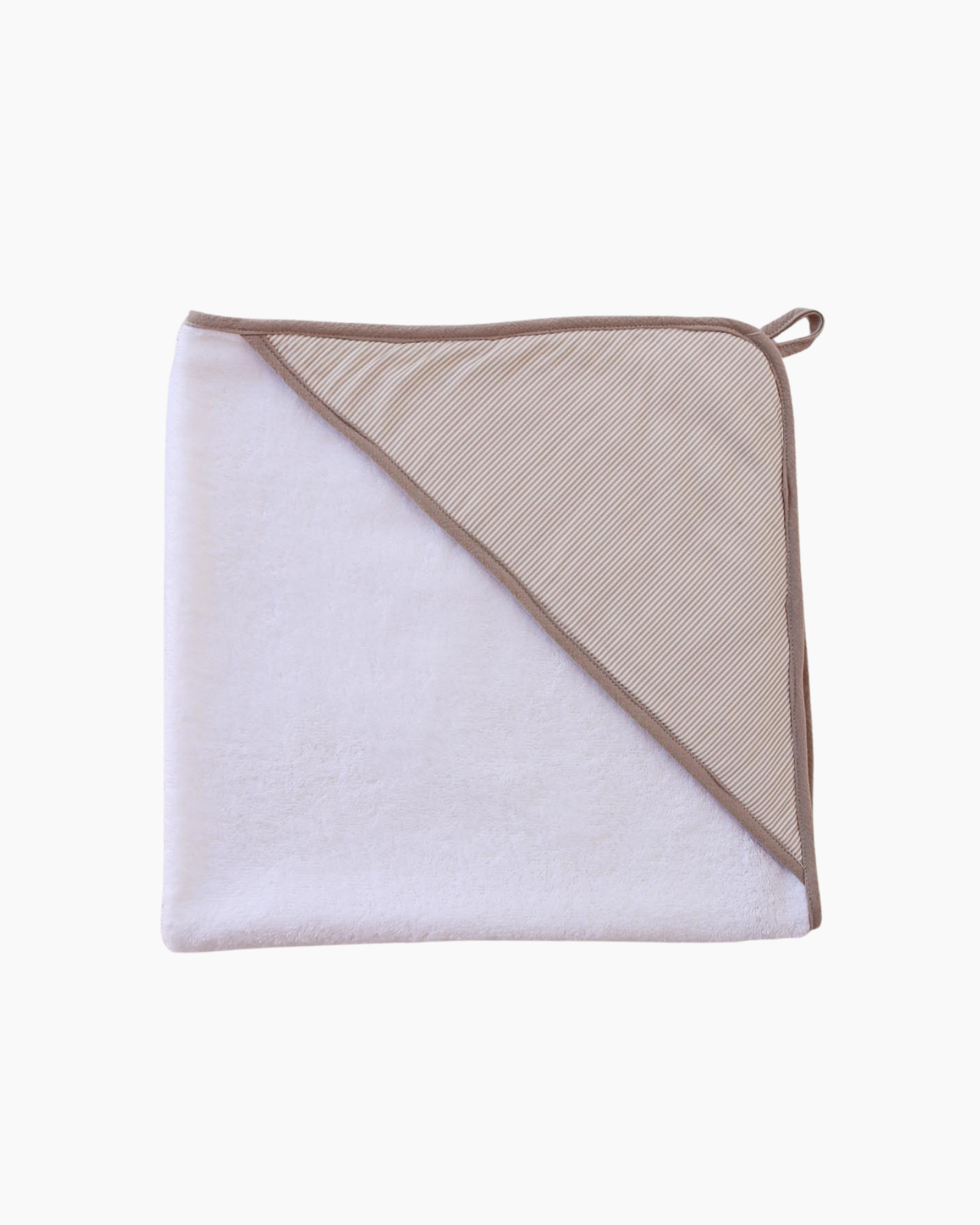 Capa de Baño Bebé TAUPE STRIPES