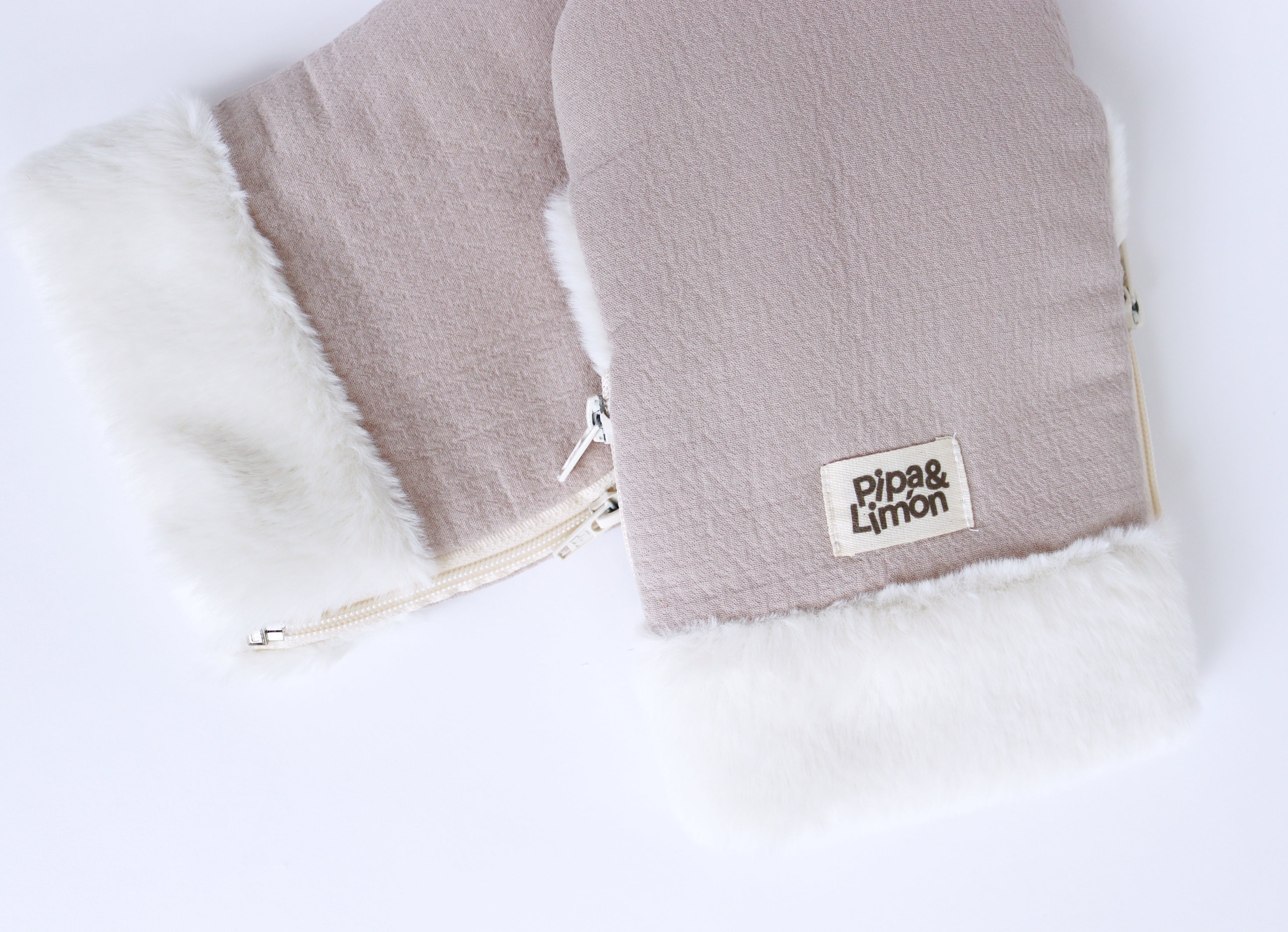 Manoplas carrito ARPI BEIGE TAUPE