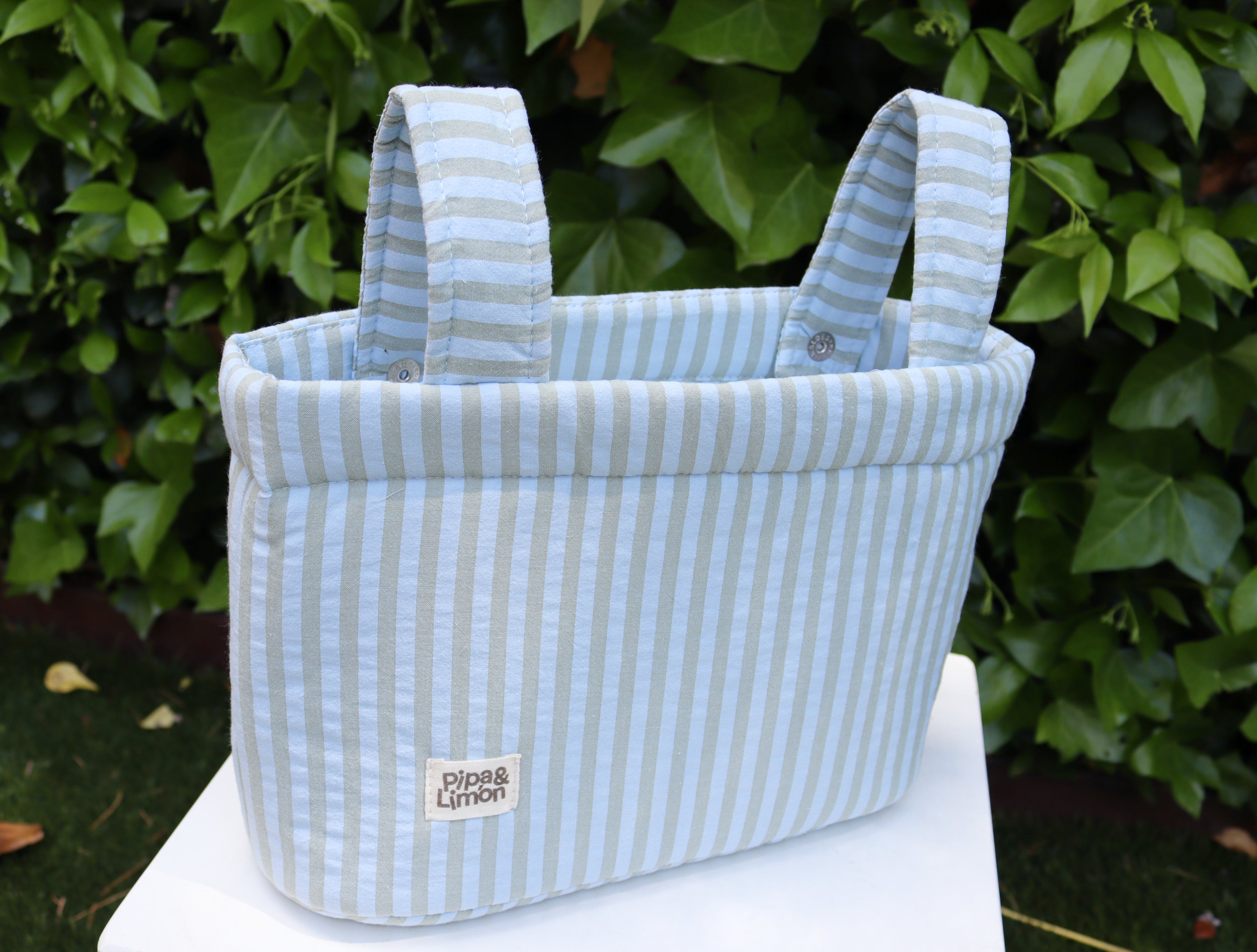 Mini bag MILKY BLUE/MATCHA