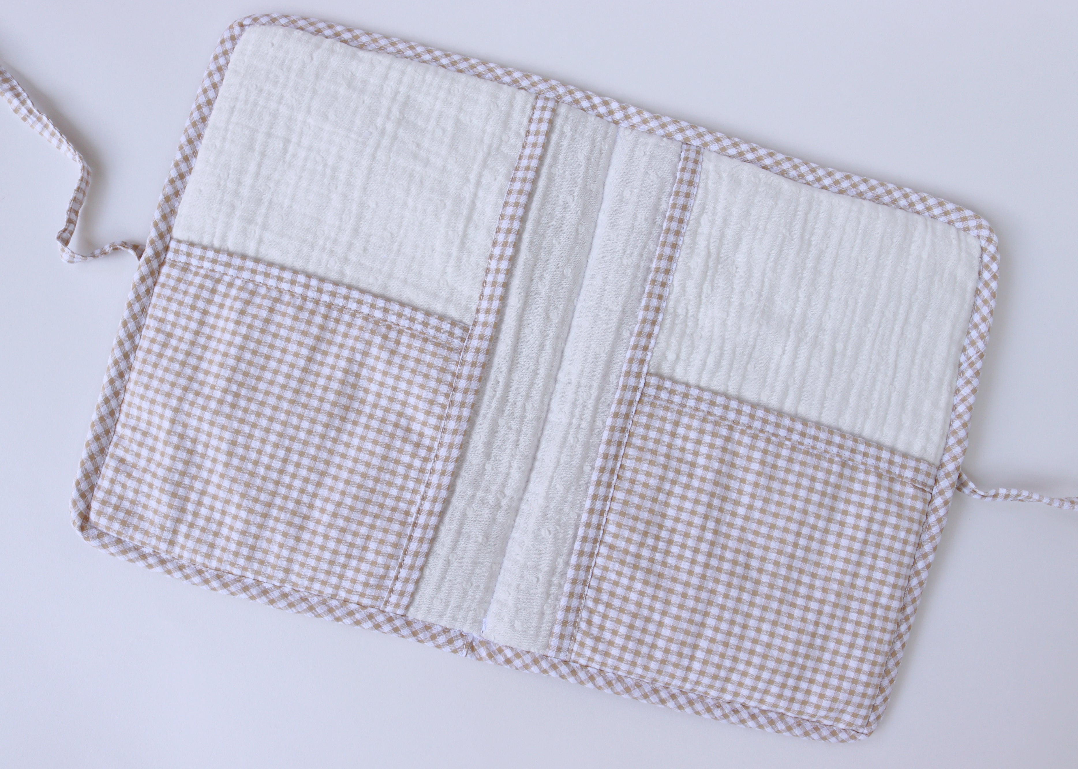 Portadocumentos MINI VICHY BEIGE