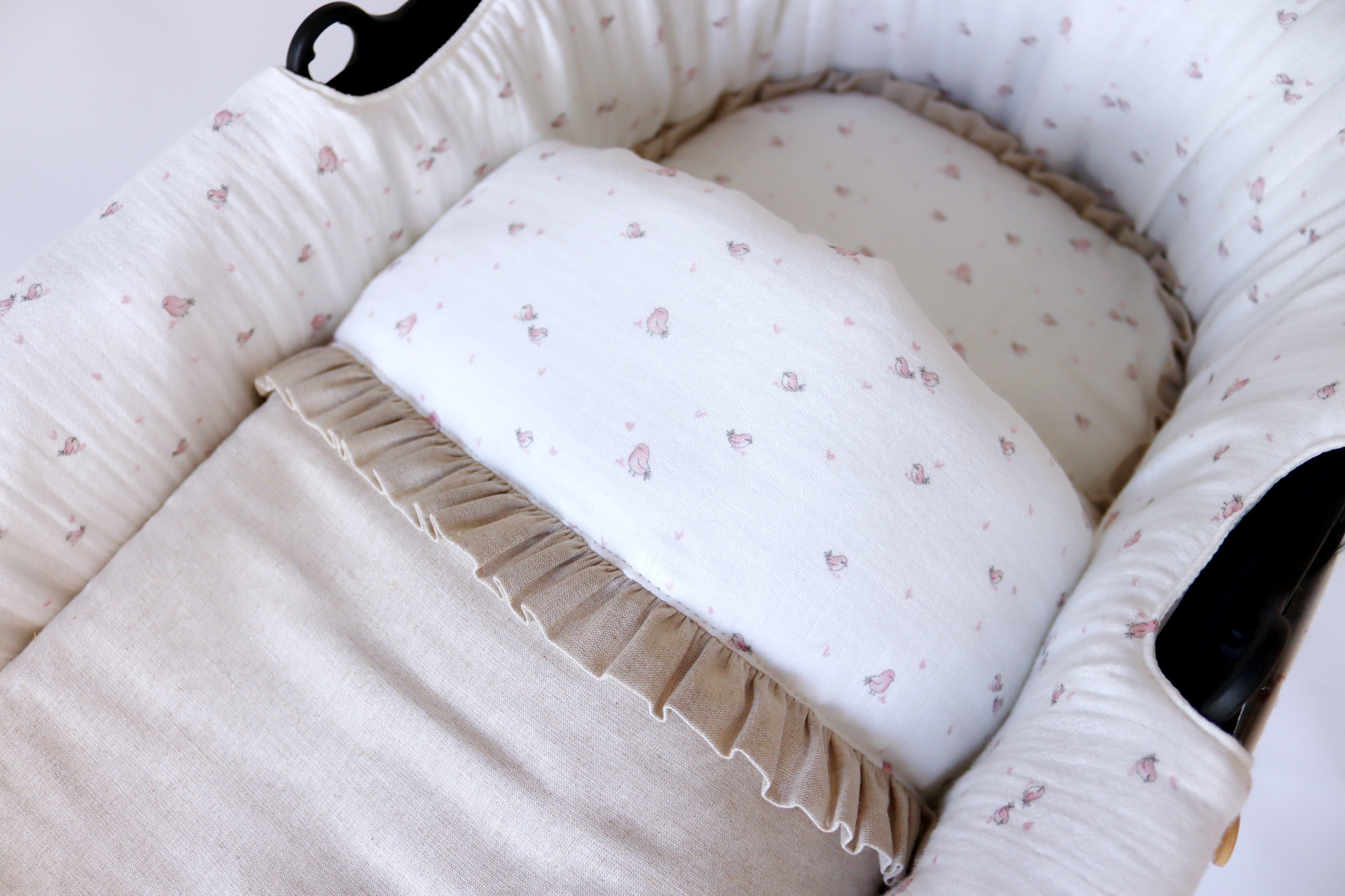 Saco invierno BIRDS ROSA