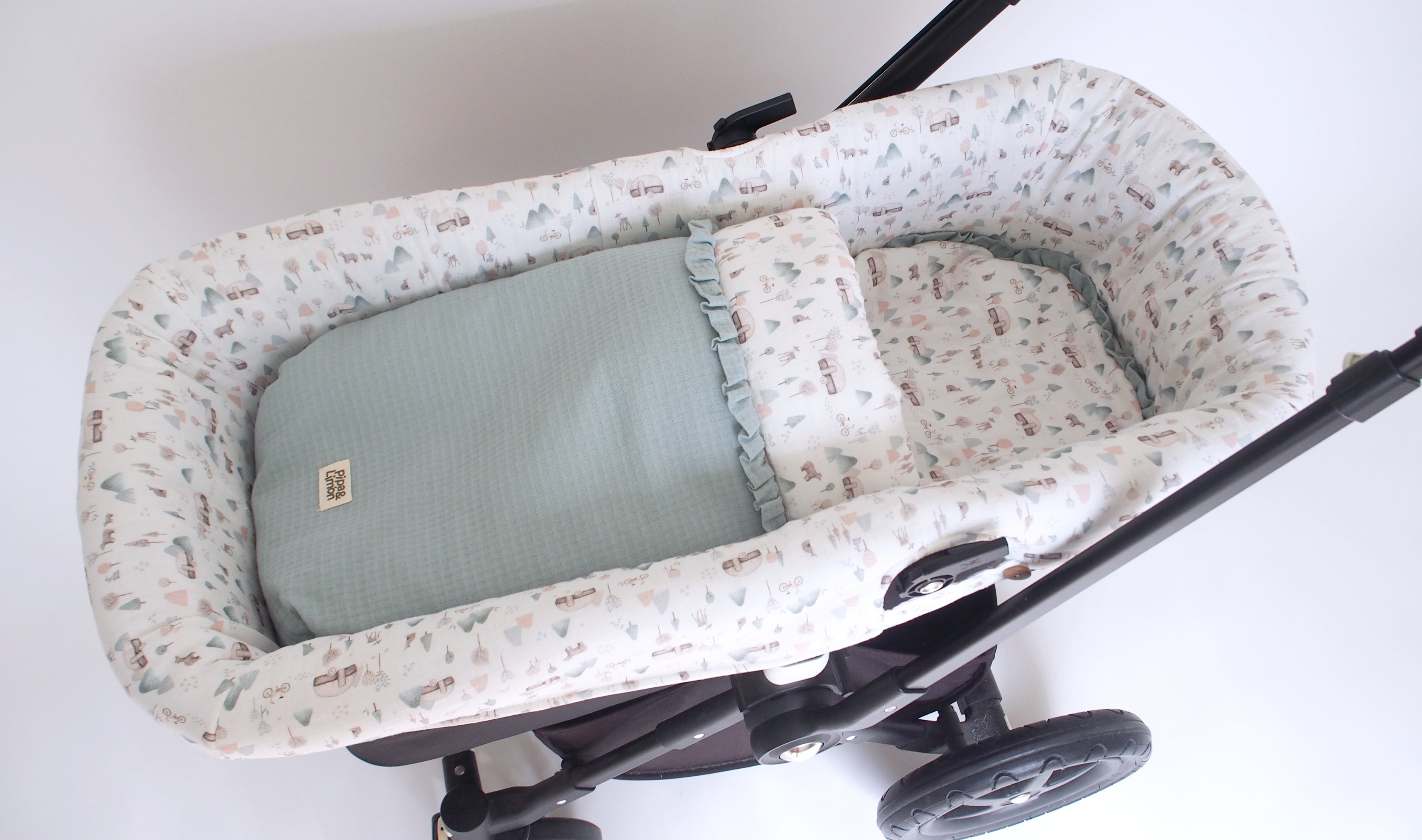 Cubre Capazo Saco Invierno Cybex Mios Saco Invierno FOREST Verde