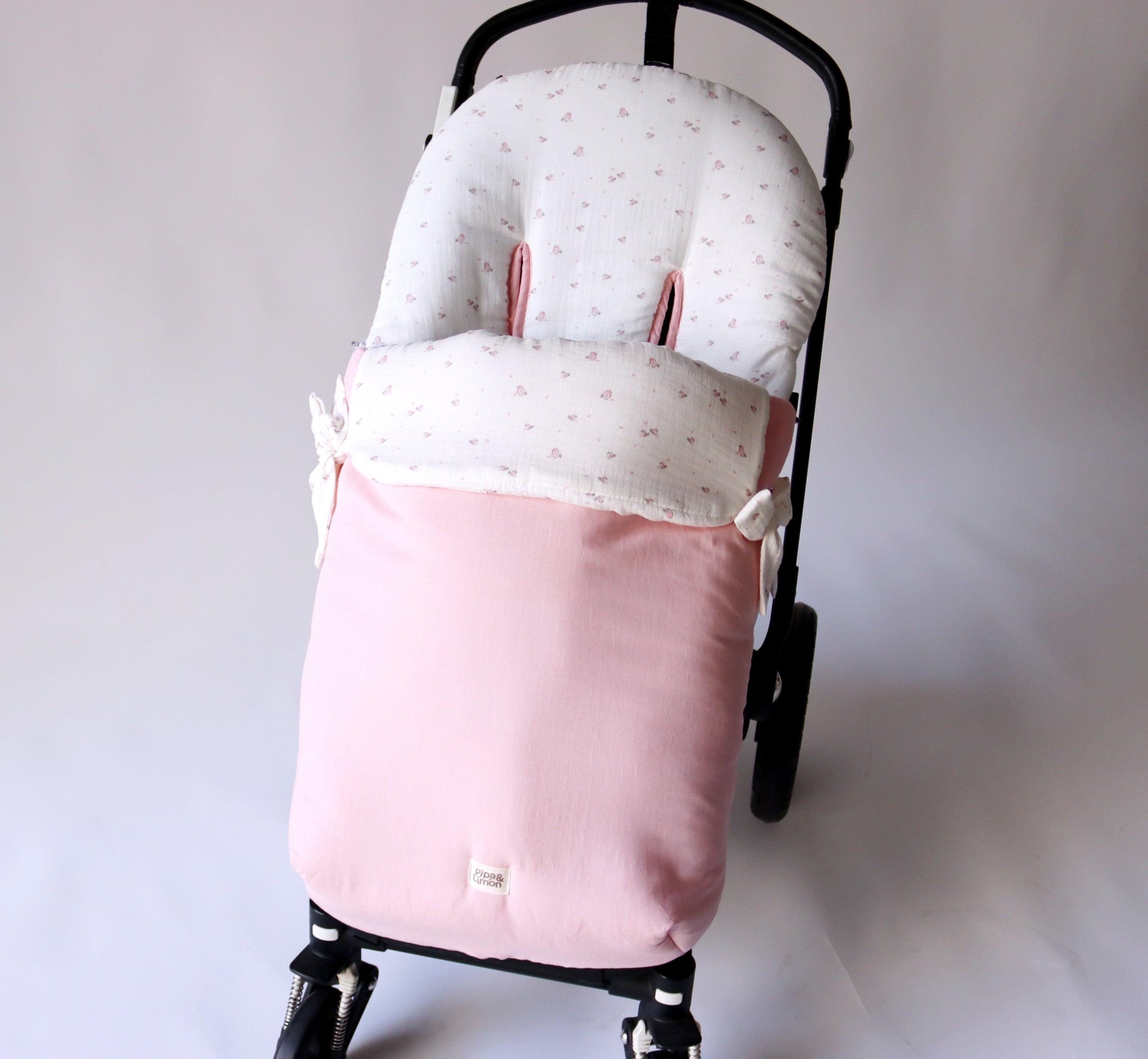 Saco universal BIRDS LINO rosa – Pipa y Limón - Main Image